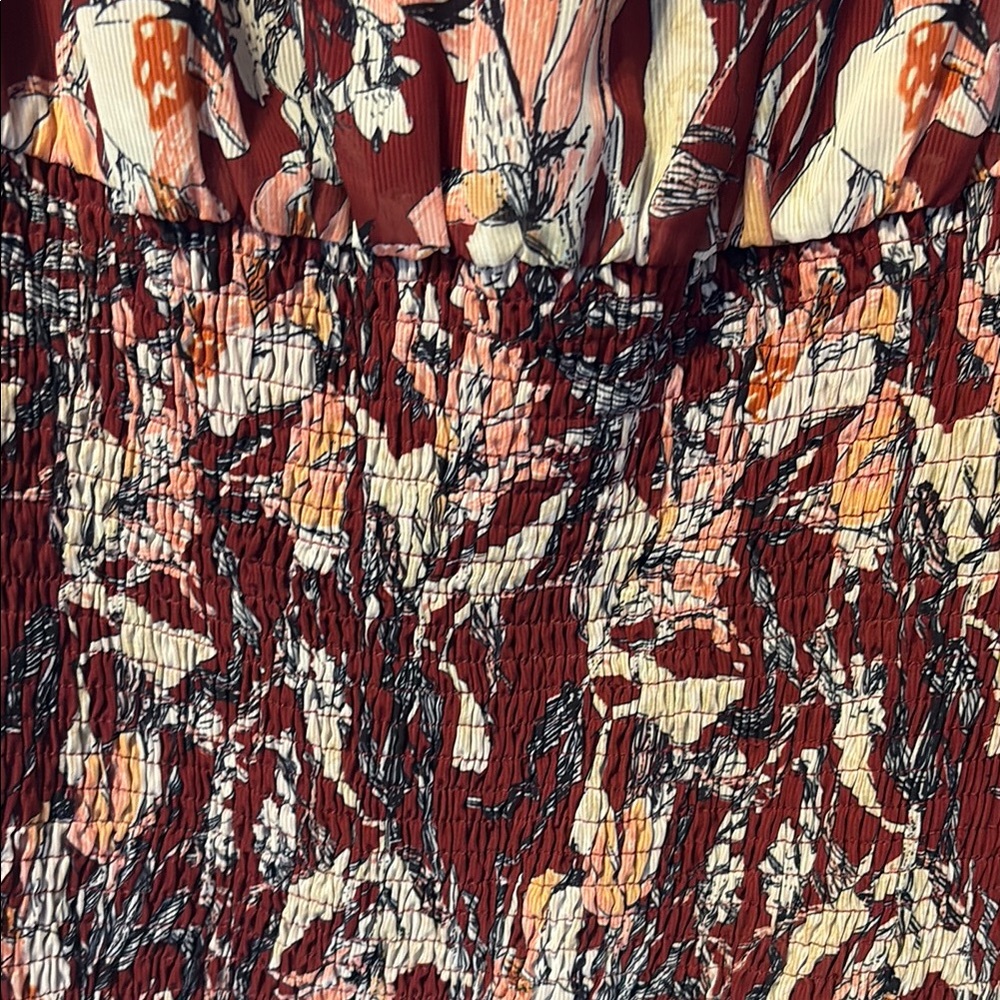 Floral Ruffle Dress - Picture 2 of 3